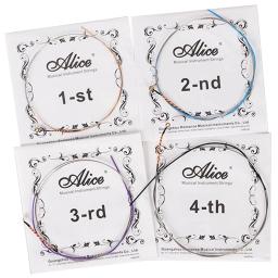 Alice A907 Tone transparente corda, Nylon Core, Cupronickel, Ni-Fe, enrolamento, brilhante, instrumento, Viola Cordas - Image 3
