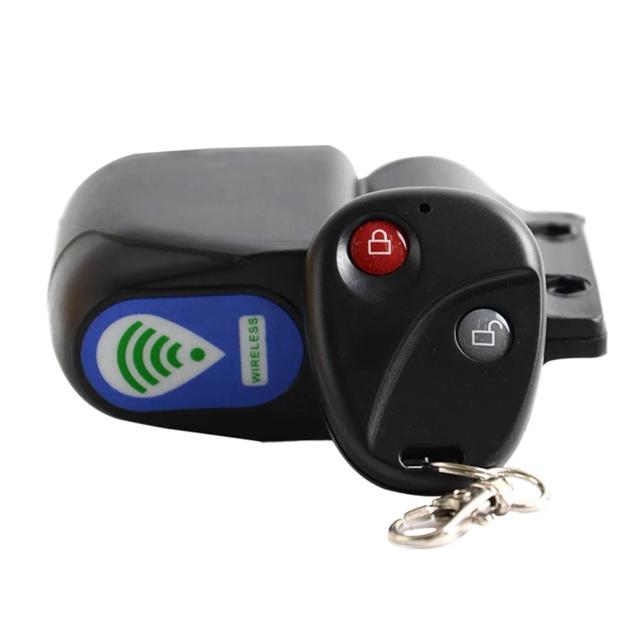 Sistema de Bloqueio Anti-Roubo por Vibração para Bicicletas com Controle Remoto Sem Fio