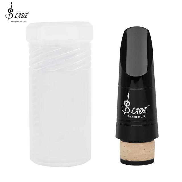 Bocal de Clarinete SLADE para Iniciantes - High End, Whistle Tip em ABS e Madeira com Acessórios Inclusos ND79