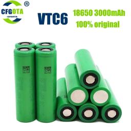 Bateria recarregável de íon-lítio VTC6 3.7V 3000mAh 18650 para Sony US18650VTC6 30A brinquedos ferramentas de lanterna - Image 1