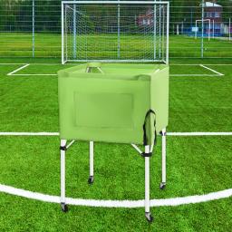 Caixa de armazenamento de bola versátil prático esportes gaiola de bola rolando carrinho de bola dobrável para vôlei garagem futebol ginásio tênis - Image 5