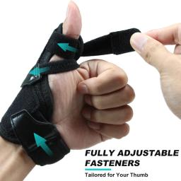 Polegar cinta e estabilizador de pulso para homens e mulheres, Spica Splint para artrite, tendinite, suporte Wrap - Image 3