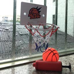 Mini kit de basquete para crianças, interior sem soco, montado na parede, encosto, esportes em casa, basquete bola aros, brinquedo engraçado jogo - Image 3