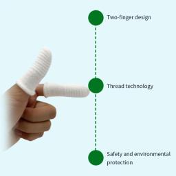 Dois dedos Pet Tooth Brush para cão e gato, ferramentas de limpeza oral, luvas de dentes para cachorro e gatinhos, suprimentos de enfermagem - Image 3