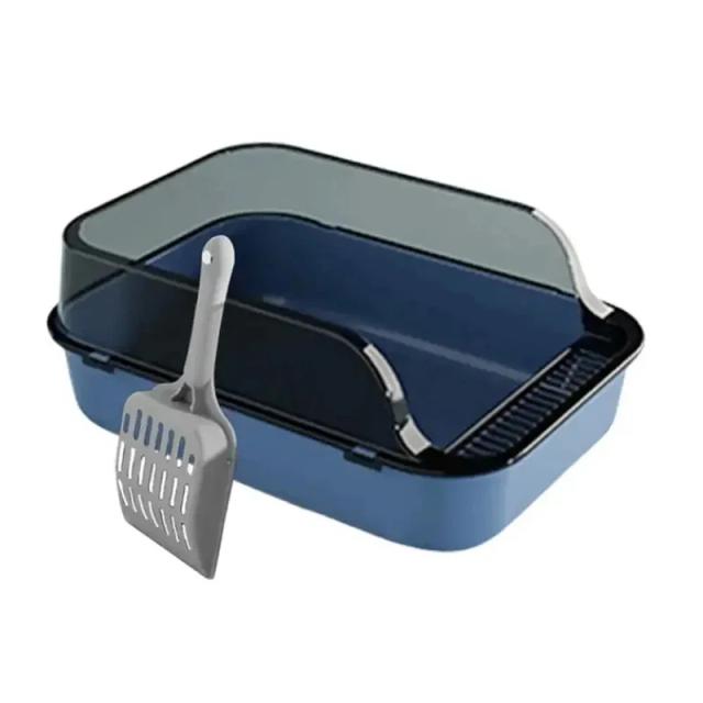 Balde Sandbox Semi Fechado para Gatos e Gatinhos - Ideal para Pequenos Animais da Pet Shop