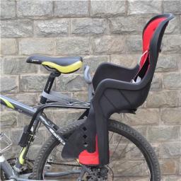 Assento traseiro para crianças, Assento de segurança adequado para a maioria das bicicletas, Grande espaço, Fácil de instalar - Image 2