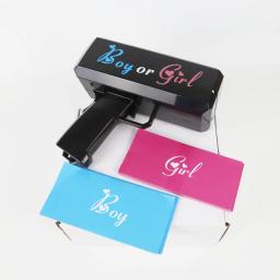 Gênero Revelando Shooter Toy para Meninos e Meninas, Papel Jogando Pulverizador, Revelando Brinquedos - Image 5