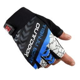 Esportes ao ar livre Meio Dedo Luvas Protetor Solar Antiderrapante Respirável Luvas De Ciclismo Montanhismo Pesca Fitness Luvas Sem Dedos - Image 5