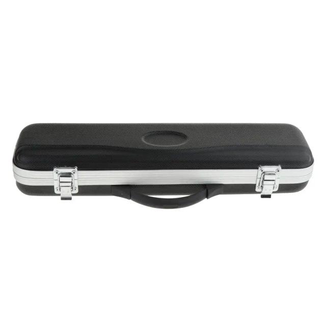 Flauta Preta com 16 Furos e Capa Acolchoada Gig Bag para Armazenamento e Transporte