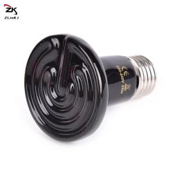Basking cerâmica IR calor emissor bulbo, réptil, aquecedor infravermelho, tartaruga, cobra, lagarto, Pet Chick Lamp, 220-240V, 25W, 50W, 75W, 100W - Image 3