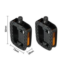 E-Bike Pedais Dobráveis, Plataforma de Reajuste Anti-Slip, Peças Scooter, Acessórios de Bicicleta Elétrica, Suprimentos Ciclismo, 1 Par - Image 5