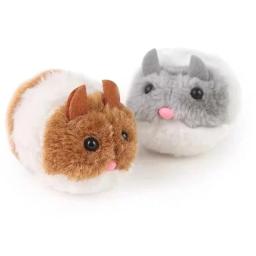 Pelúcia Hamster Brinquedos Interativos, Mouse Mecânico, Simulação, Pet, Gatinho, Segurança, Vai Virar e Fugir - Image 2