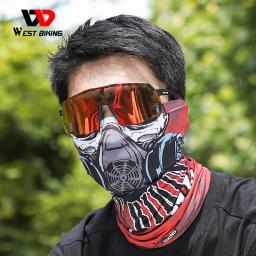 Máscara de protetor solar punk para homens e mulheres, rosto e pescoço de verão, proteção UV hip hop, esportes ao ar livre, bandana de ciclismo, lenços - Image 3