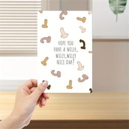 Cartão de feliz aniversário para namorado e namorada, cartão de aniversário engraçado para ele e ela, presente para amigos, esperança, 1pc - Image 3