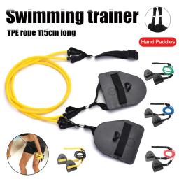 Banda De Resistência De Natação De Fitness, Mão Webbed Paddle, Treinamento De Braço De Natação, Puxar Corda, Treino De Ginástica, Treinador De Força, 20-60lb - Image 1