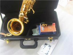 Rand rand novo igh igh qualidade ururved soprano saxofone S-991 ouro rorofessional instrumento de reprodução curvo opoprano ax caixa de machado e ard ard - Image 4