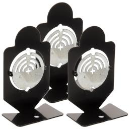 Alvos metálicos para tiro de precisão, prática rotativa, 3pcs - Image 4