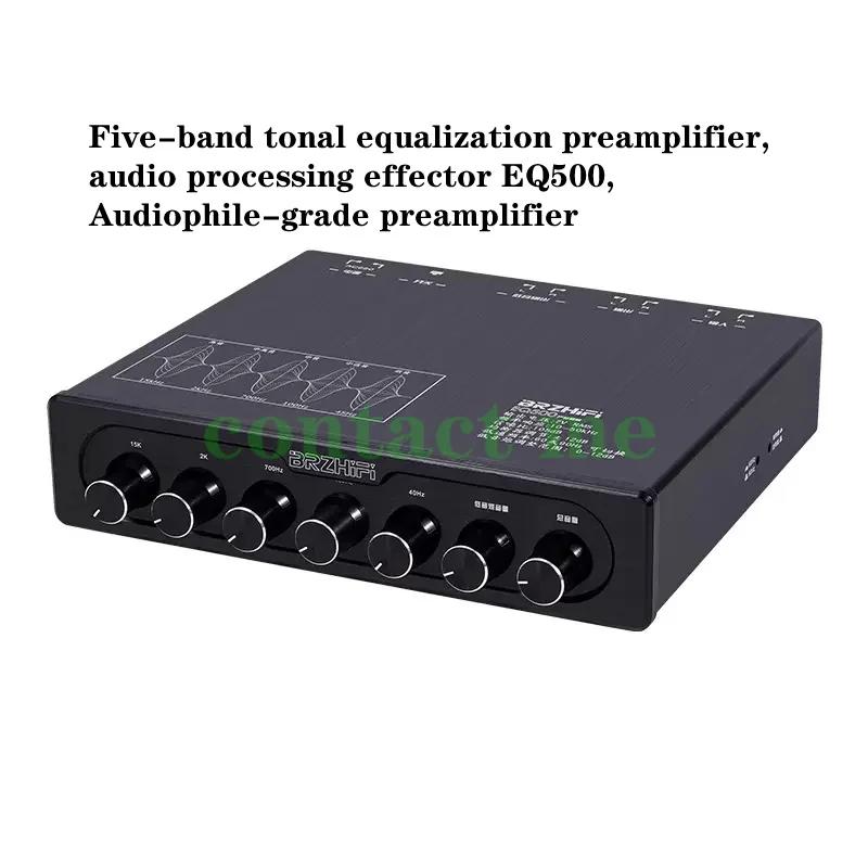 Audiophile-National EQ500 Tubo Pré-amplificador, Pré-amplificador, Audio Processing Effector, 5 Band - Image 1