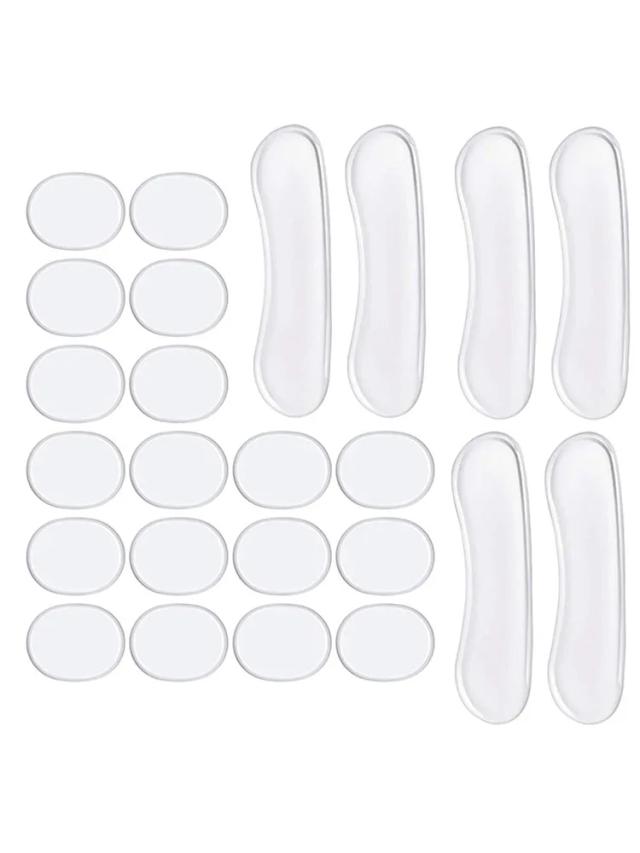 Amortecedores de Tambor em Gel de Silicone: 24 Peças para Tons Claros e Controle de Som Ideal