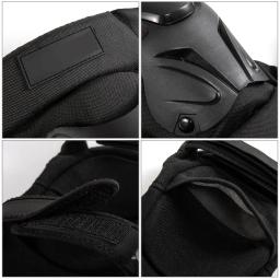1 par de joelheiras para motocicleta, joelheiras para equipamentos de proteção de motocicleta, off-road, cotoveleiras para andar de motocicleta, esportes ao ar livre - Image 4