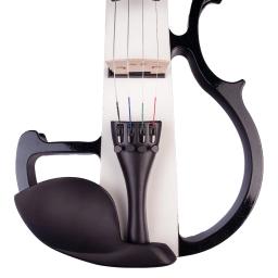 Violino Elétrico Starter Kit com Case, Silent Beginner Set, Violino Sólido, Cabo de Áudio e Cordas, Iniciante, 4/4 - Image 4