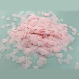 White Tissue Paper Confetti Corações, Traga o amor para o seu evento com 10 000 biodegradáveis, ideais para celebrações - Image 3