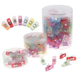 Plastic Clothing Clips para DIY Patchwork, suporte para tecido, Quilting, artesanato, costura, tricô, vestuário, 25pcs - Image 1