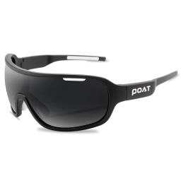 POAT Ciclismo Óculos com Case, Outdoor Sports Eyewear, bicicleta Óculos de sol, MTB Óculos, Moda Bicicleta, UV400, 4 Lens - Image 4