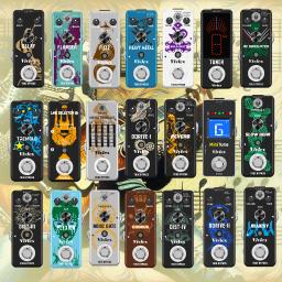 VIVLEX-guitarra pedais efeitos Super, afinador de Pedal, Overdrive Delay, Reverb distorção, Fuzz Noise Gate, Flanger Metal zona, Blues - Image 1