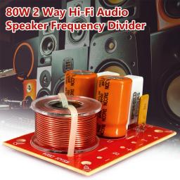 Audio Frequency Divisor Board para Home Amplificadores, ajustável Multi Speaker, graves agudos, 2 Way Crossover Filtros - Image 3