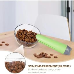 Colher de alimentação para gato e cachorro, Pá de comida, Colher Mutli-Function com clipe de saco de selagem, New Clip Cup, Creative Measuring Puppy Bag - Image 5