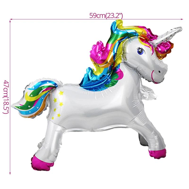 Unicorn Party Supplies Set, papel descartável Placas copos e guardanapos, perfeito para festas de aniversário, Baby Shower Decorações - Image 1
