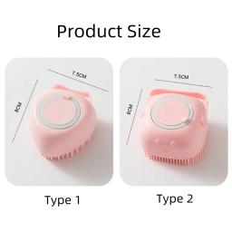Pet Shampoo Massager Brush, Cat Massage Comb, Grooming Scrubber, Shower Brush para banho de cabelo curto, Soft Silicone Brushes - Image 6