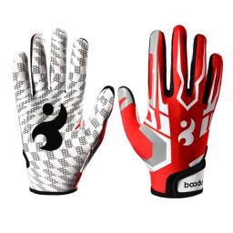 Luvas de futebol indoor com estofamento, receber, rugby e beisebol luva, 1071 - Image 4