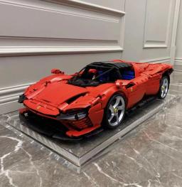 Modelo de carros esportivos colecionáveis, Kits tecnológicos para construção, brinquedos para carros esportivos escala 1:8, presentes criativos para adultos com caixa 42115 - Image 3
