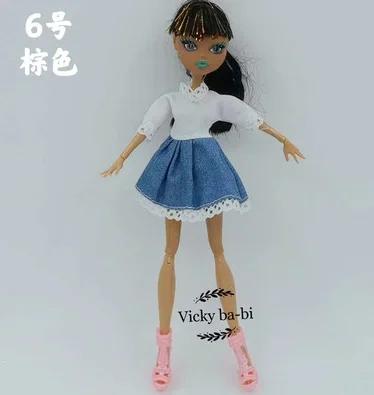 Monstering alta boneca fasion monstro bonecas vestido compõem princesa figuras de ação elf high school corpo móvel meninas brinquedos presentes - Image 1