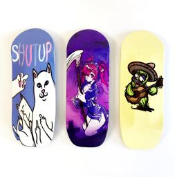 Plataforma de dedo de 35 mm, nova forma com gráfico de desgaste real para skate de dedo profissional - Image 1