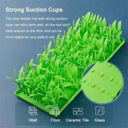 Silicone Slow Food Mat para animais de estimação Alimentador lento Cães Snuffle Pad Almofada de lamber gatos Tapete antiderrapante, Pet Shop, Acessórios para cães - Image 2