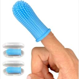 Escova de dentes para cachorro e gato de estimação, silicone, ferramenta de limpeza super macia, para animais de estimação, previne o mau hálito, non, suprimentos - Image 3