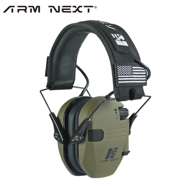 Ausculte o Silêncio: ARM NEXT - Auscultadores Eletrónicos Anti-Ruído para Tiro e Caça com Proteção Auditiva NRR 23dB
