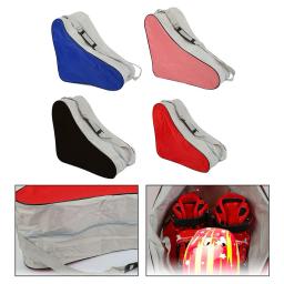 1 pçs portátil patins saco de patinação no gelo grande capacidade à prova dwaterproof água patins saco de armazenamento patins sapatos de patinação saco - Image 2