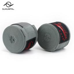 Atadura De Boxe De Algodão, Correia Desportiva, Sanda, Luvas MMA, Cinto para Competição de Treino, Envoltório Muay Thai, 2 Rolos, 3,5 m, 5 m - Image 4