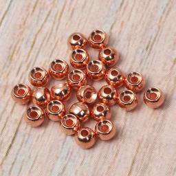 Contas de liga de tungstênio, 25 peças, material de amarração de mosca, alta qualidade, durável, agradável, contas com fenda, 2/2.5/2.8/3.3/3.5mm, ferramentas de pesca - Image 5
