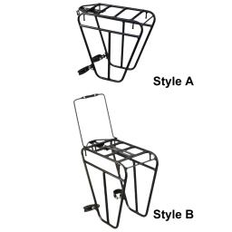 Rack dianteiro de bicicleta, suporte para pannier de carga, fácil de instalar, prateleira de bagagem para ciclismo, mountain bike - Image 2