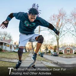 GOMOREON-Cotovelo e Joelheiras para Adultos e Crianças, Guardas, Esporte, Equipamento de Proteção para Skate, Patinação, Scooter, Ciclismo, Juventude - Image 4