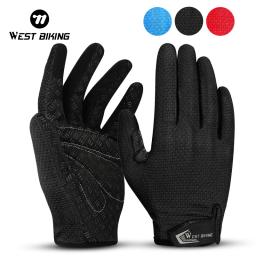 BIKING OCIDENTAL-Luvas antiderrapantes de ciclismo, Windproof, Tela sensível ao toque, bicicleta, esportes ao ar livre, MTB, bicicleta, caminhadas, pesca - Image 1
