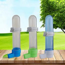 Alimentador automático plástico para pássaros estimação, papagaio, calopsita, bebedor água, dispensador tigela - Image 1