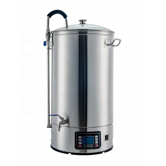 Sistema Completo de Fabricação de Cerveja Artesanal 60L em Aço Inoxidável 304