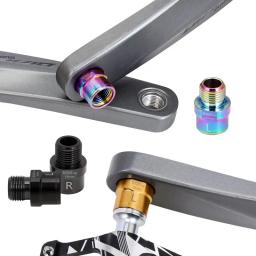 Rrskit-Parafusos de extensão de bicicleta, extensor pedal R66E, manivela do eixo, acessórios para MTB Road Bike, 16mm, 20mm - Image 6