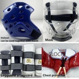 Artes Marciais Combate Equipamento De Proteção, Engrossar Equipamento De Competição, Equipamento De Proteção Para Taekwondo, Real - Image 6